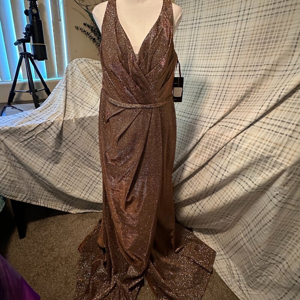 Deep Burgundy Formal Dress